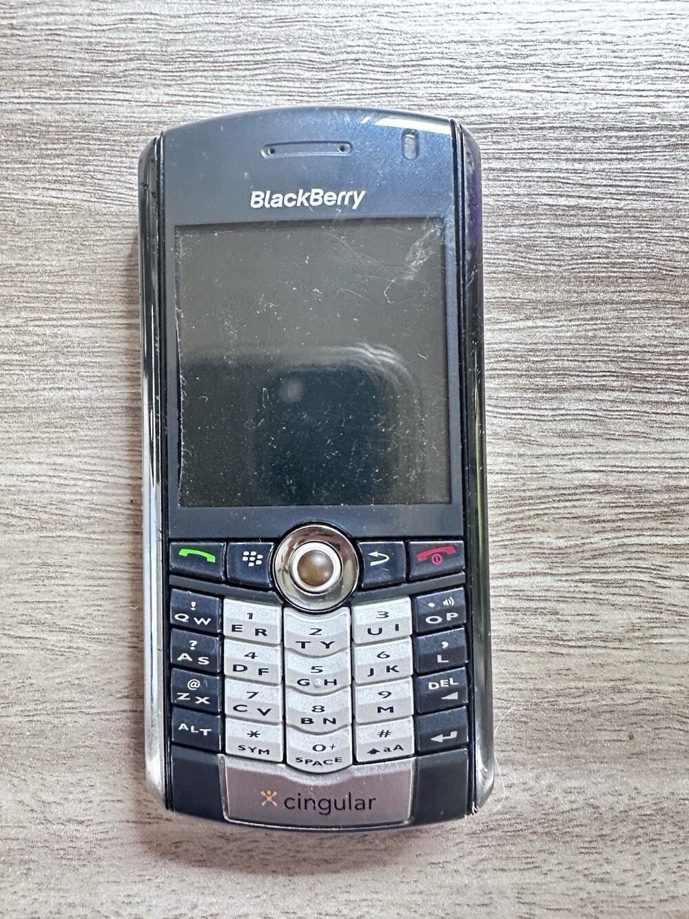 BlackBerry Pearl 8100 Cingular Smartphone & Leather Case
